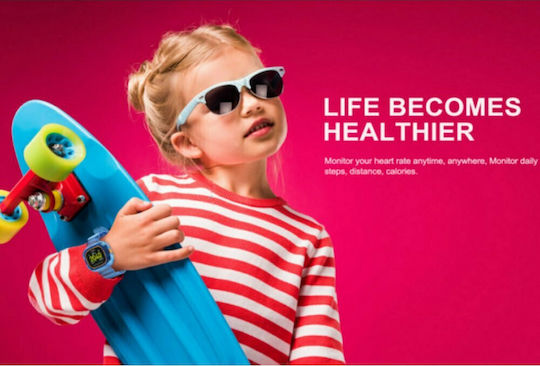 Havit M90 Smartwatch with Heart Rate Monitor (Red) view 7
