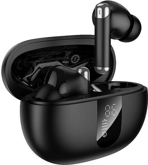 Hoco EQ26 In-ear Bluetooth Handsfree Earphones with Charging Case Black view 1