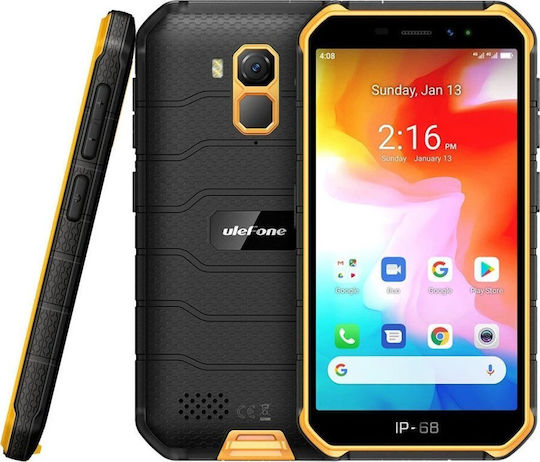 Ulefone Armor X7 Pro Dual SIM (4GB/32GB) Resistant Smartphone Orange view 3