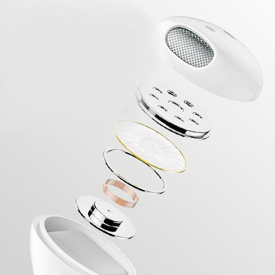 Proda PD-BT220 Earbud Bluetooth Handsfree Earphones White view 8