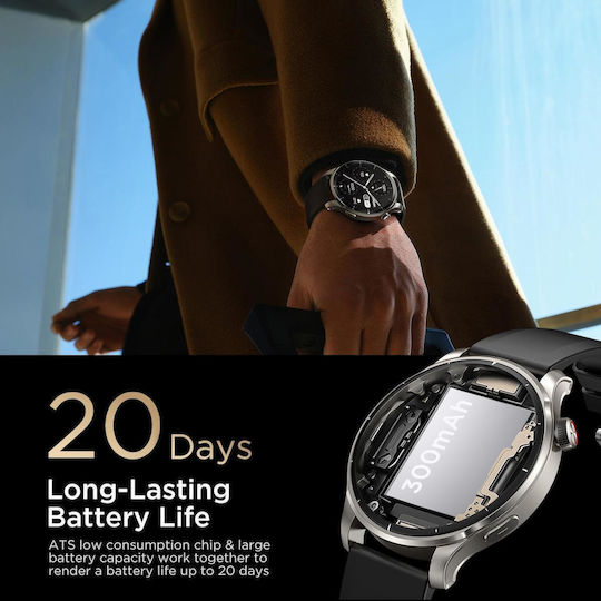 Joyroom Jr-fv1 Venture Series 1.43 Inch Bluetooth Call Smart Watch Supports Sleep Monitoring Blood Oxygen Detection Dark Grey view 6