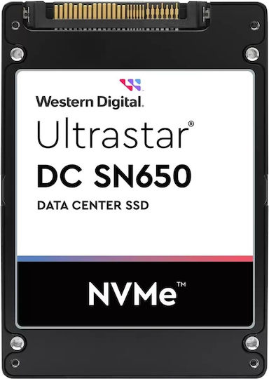 Western Digital Ultrastar DC SN650 SSD 15.4TB 2.5'' Type With PCI Express 4.0 Connection 0TS2375 view 1
