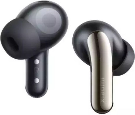 Xiaomi Buds 5 Pro Bluetooth Handsfree Earphones with Sweat Resistance and Charging Case Translucent Black vue 6