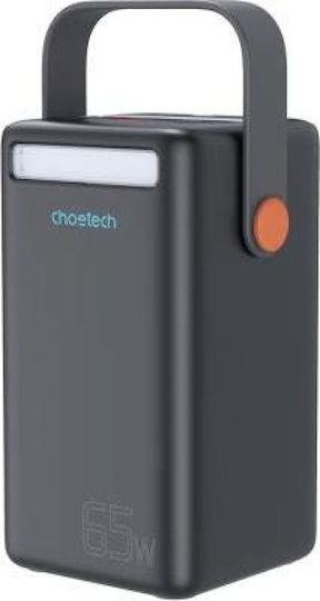 Choetech B664 Power Bank 50000mAh 65W with 3 USB-A Ports and USB-C Port Black