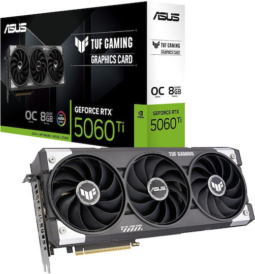 Asus GeForce RTX 5060 Ti 8GB GDDR7 TUF Gaming OC Graphics Card