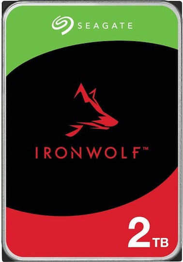 Seagate Ironwolf 2TB HDD Hard Drive 3.5" SATA III 5900rpm with 256MB Cache for NAS ST2000VN003 view 4