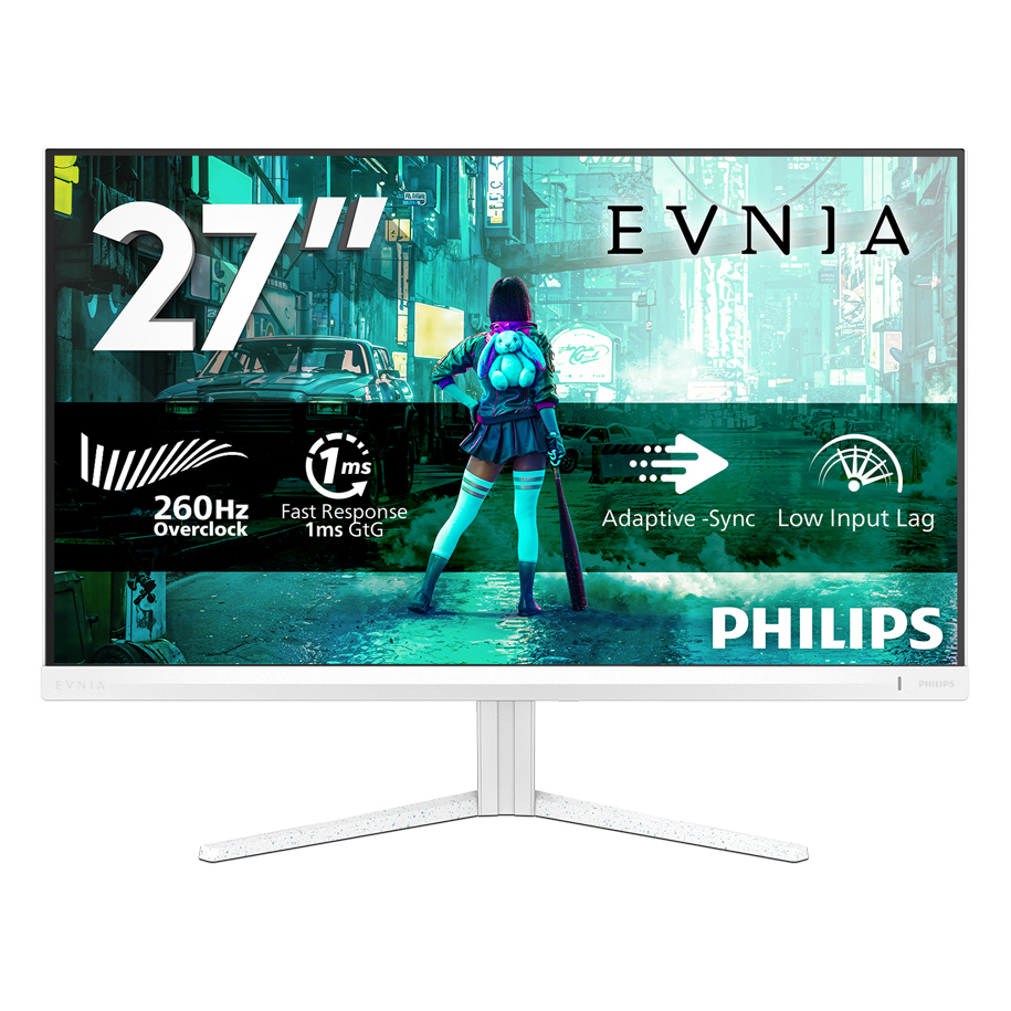 Philips EVNIA 3000 IPS HDR Monitor 27" FHD 1920x1080 260Hz with 1ms Response Time GTG