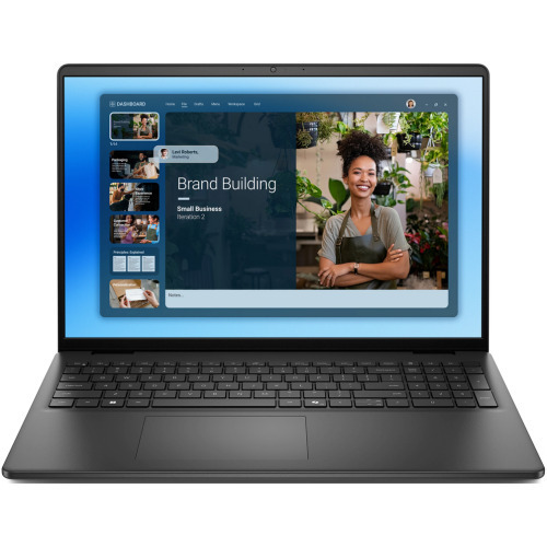 Dell DC16250 16" IPS FHD+ (Core 5-120U/16GB/512GB SSD/Linux) Carbon Black (International English Keyboard)