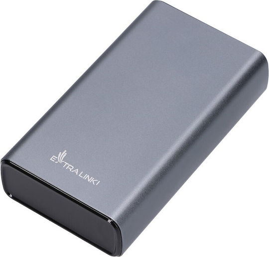 Extralink Power Bank 20000mAh 45W Power Delivery Black vista 7