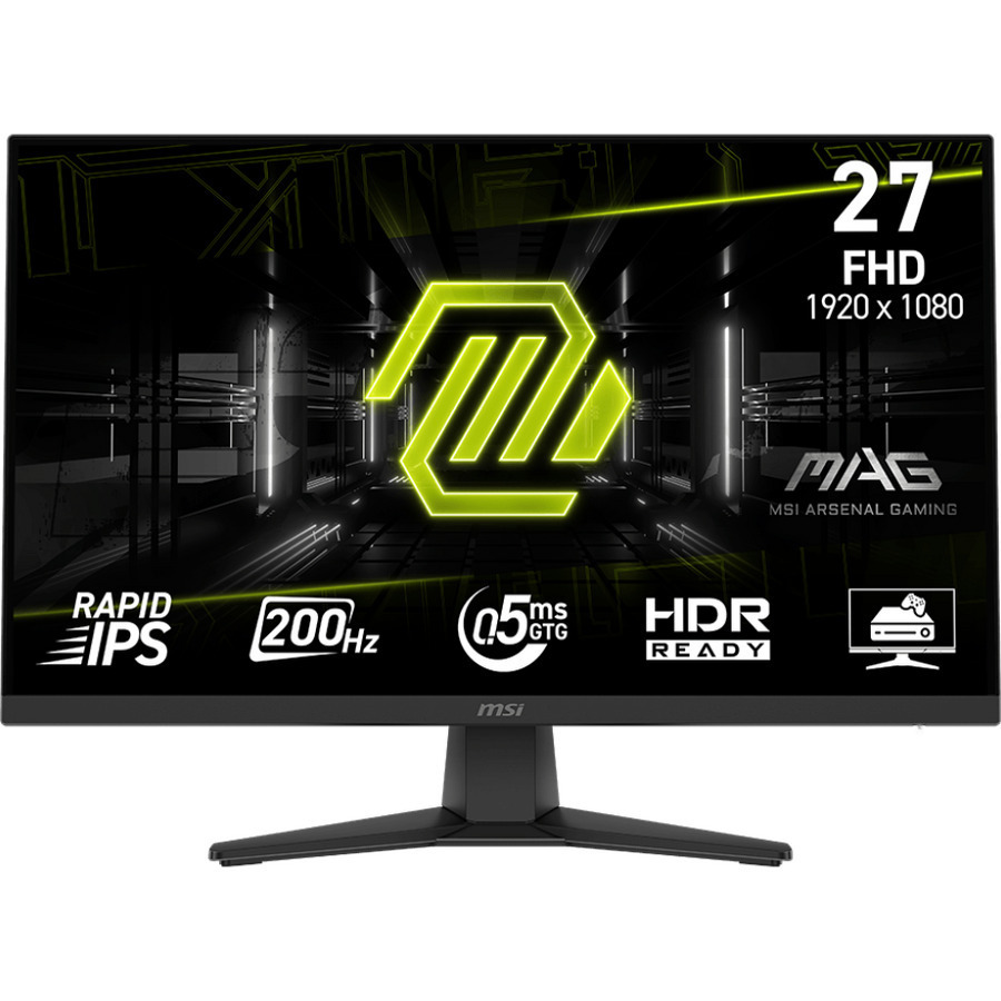 MSI MAG 272F IPS Gaming Monitor 27" FHD 1920x1080 200Hz with Response Time 0.5ms GTG view 1