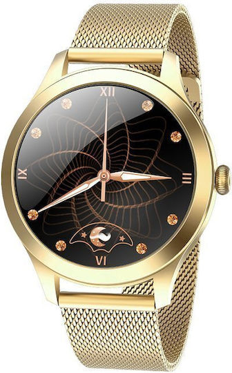 G.Rossi SG009D 38mm Smartwatch with Heart Rate Monitor (Gold) vue 8