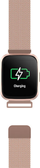 Forever Forevive 2 SW-310 Smartwatch with Heart Rate Monitor (Rose Gold) vue 2