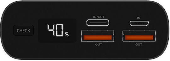 Navitel PWR20 AL Power Bank 20000mAh 22.5W with 2 USB-A Ports and USB-C Port Power Delivery / Quick Charge 3.0 Black view 8