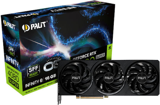 Palit GeForce RTX 4080 Super 16GB GDDR6X Super Infinity 3 OC Graphics Card view 1