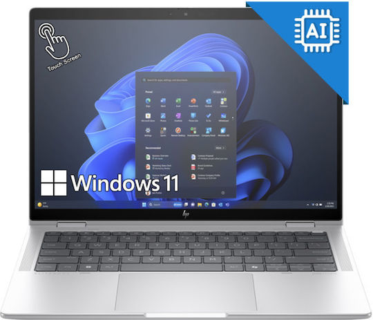 HP Elite X360 1040 G11 14" IPS FHD+ Touchscreen (Ultra 7-155H/32GB/1TB SSD/W11 Pro) (US Keyboard)