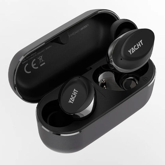 HiFuture YACHT In-ear Bluetooth Handsfree Earphones with Sweat Resistance and Charging Case Black vue 8