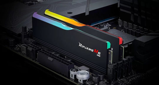 G.Skill Ripjaws M5 RGB XMP DDR5 32GB RAM with 2x16GB Modules and Speed 6000 for Desktop F5-6000J3636F16GX2-RM5RK view 2