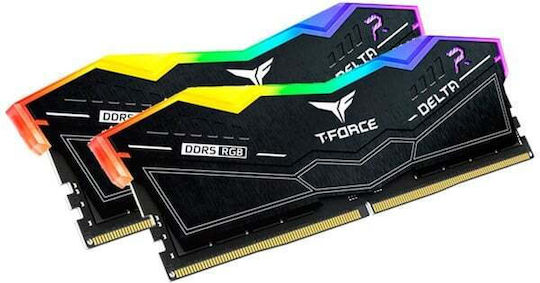 TeamGroup T-Force Delta RGB DDR5 32GB RAM with 2x16GB Modules and Speed 7200 for Desktop FF3D532G7200HC34ADC01 view 2