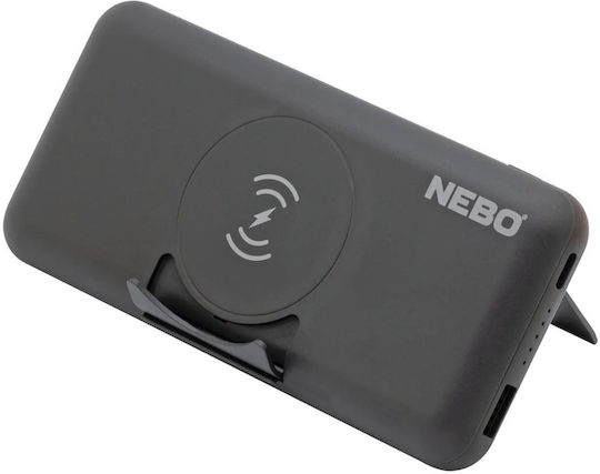 Nebo Power Bank 10000mAh with USB-A Port and USB-C Port Black view 2