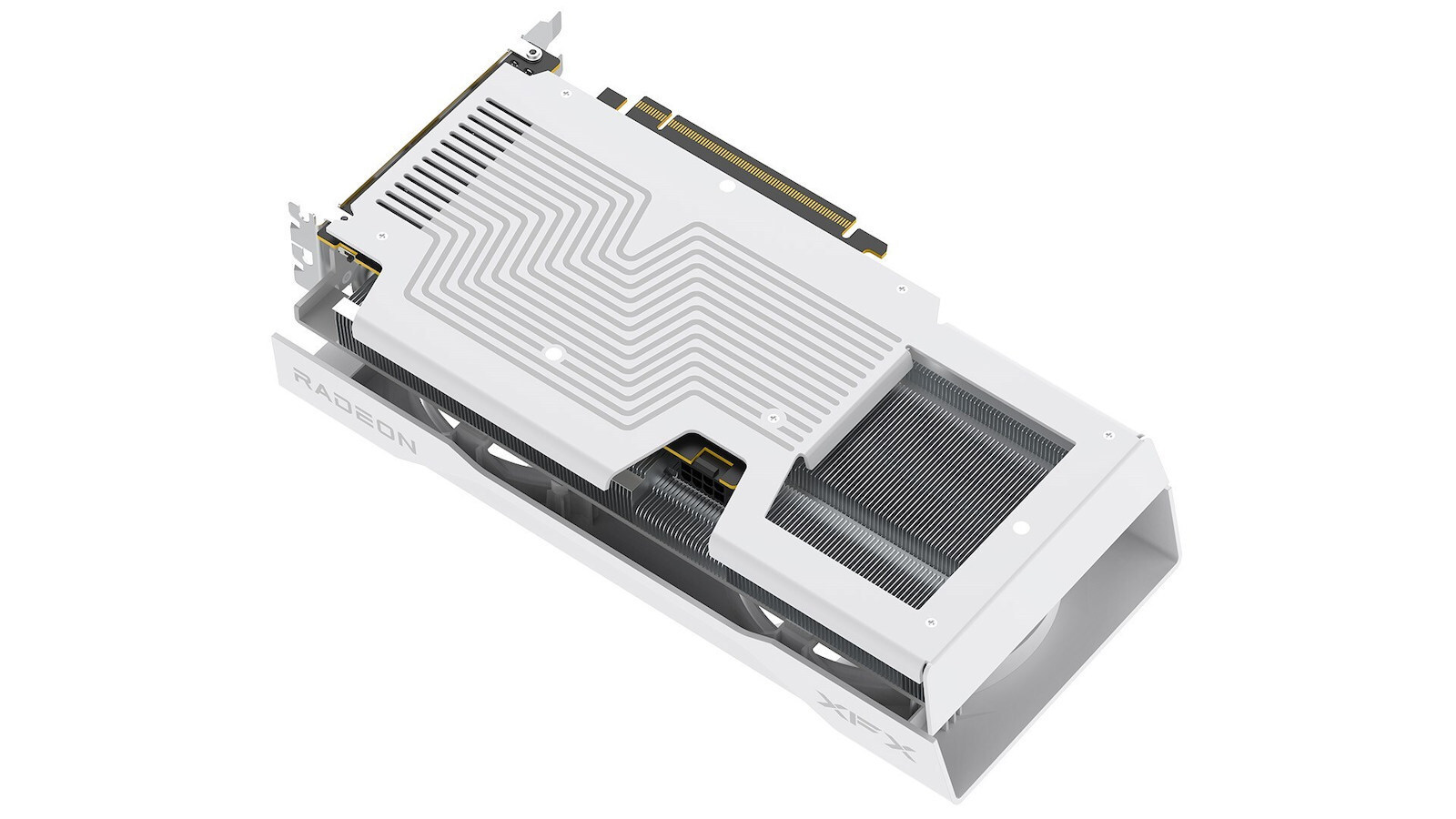 XFX Radeon RX 9060 XT 8GB GDDR6 Swift OC White Gaming Edition Graphics Card RX-96TSW8GWQ view 6