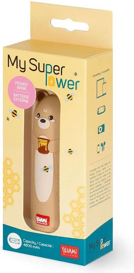 Legami Milano POW0027 Power Bank 4800mAh Teddy Bear vue 5