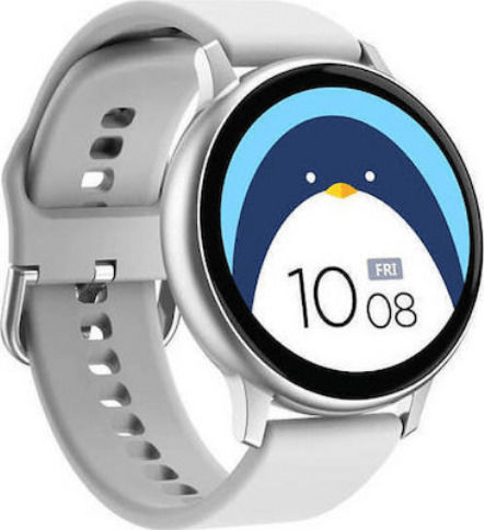 DT88 Smartwatch with Heart Rate Monitor (White) vue 2