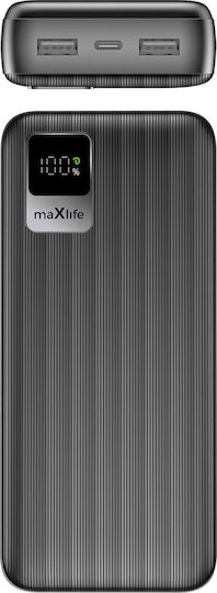 Maxlife MXPB-07 Power Bank 20000mAh Black vista 4