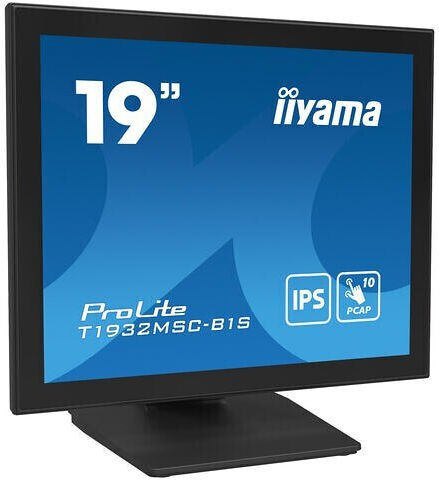 Iiyama Prolite T1932MSC-B1S IPS Touch Monitor 19" 1280x1024 with Response Time 14ms GTG
