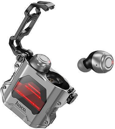 Hoco EW33 In-ear Bluetooth Handsfree Earphones with Charging Case Gray view 2