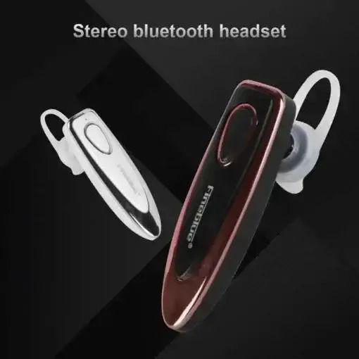 Fineblue HF66 Earbud Bluetooth Handsfree Earphone Black - Red view 3
