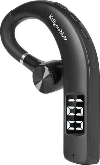 Kruger & Matz Traveler K17 In-ear Bluetooth Handsfree Earphones Black view 2