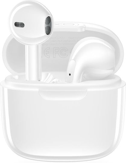 XO X23 TWS Earbud Bluetooth Handsfree Earphones with Charging Case White