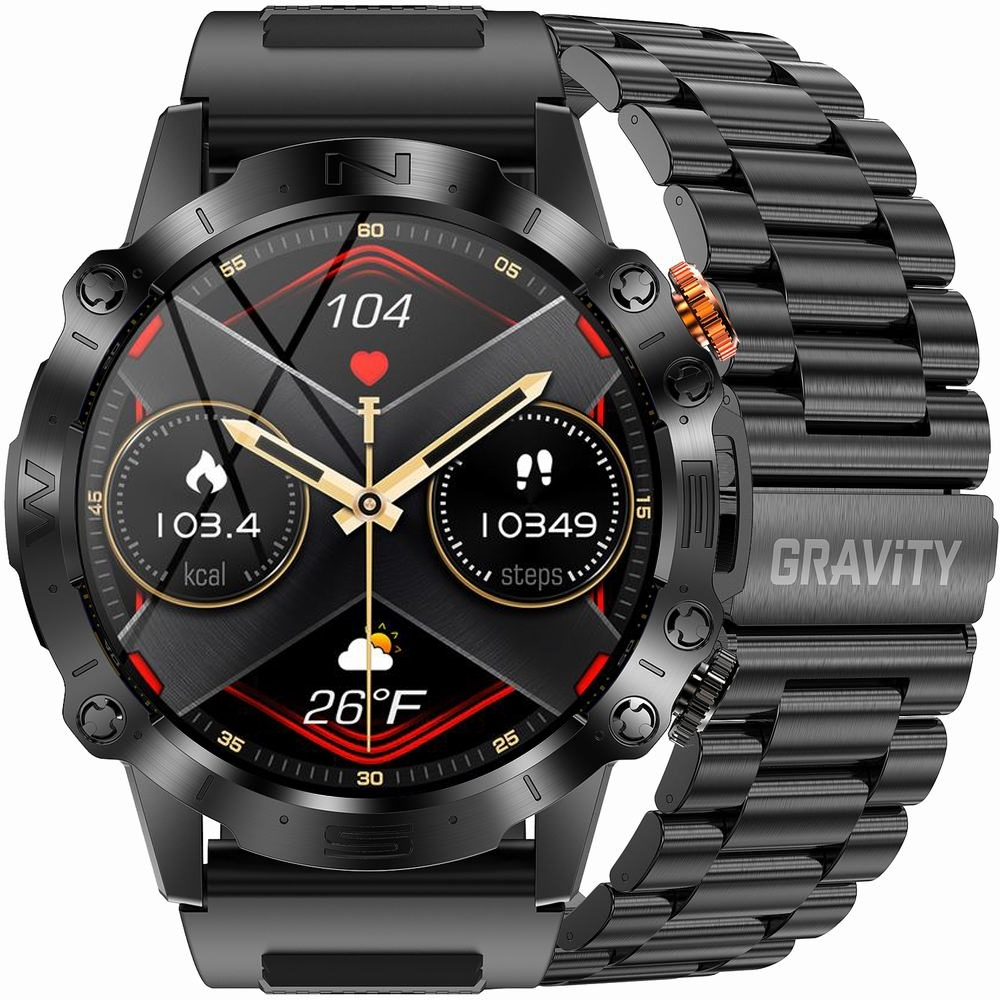 Smartwatch Gravity Zegarek Menski Smartwatch Gravity Gt20-1