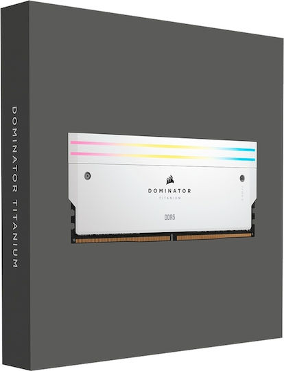 Corsair Dominator Titanium RGB DDR5 48GB RAM with 2x24GB Modules and Speed 7200 for Desktop CMP48GX5M2X7200C36W view 4