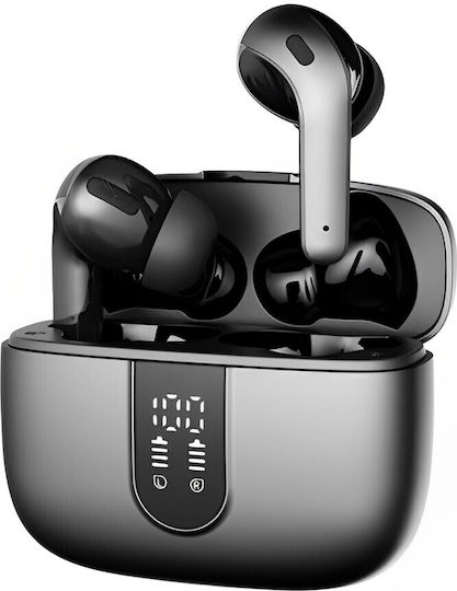 In-ear Bluetooth Handsfree Earphones with Sweat Resistance and Charging Case Black view 9