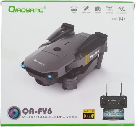 Qiaoyang QA-FY6 Micro Foldable Drone with Camera and Controller view 2