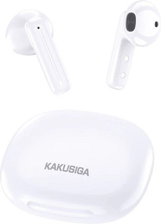 Kakusiga KSC-1104 In-ear Bluetooth Handsfree Earphones with Charging Case White
