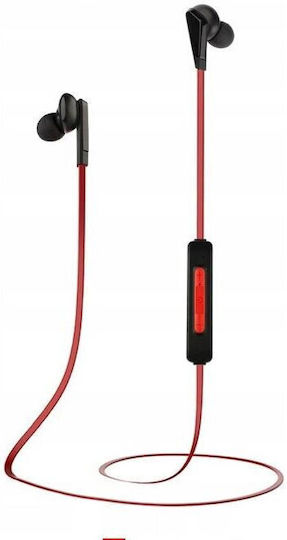 Lenovo Wireless Bluetooth Headset He01 In-ear Earphones with Charging Case Red view 4
