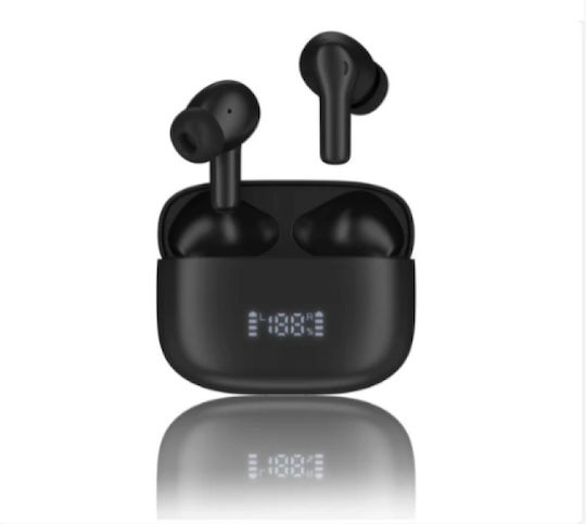 Roadstar HED-380NCBTBK In-ear Bluetooth Handsfree Earphones with Charging Case Black view 2