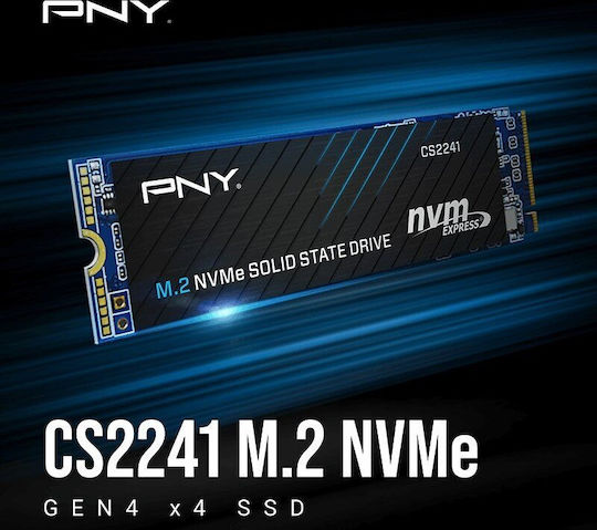 PNY CS2241 Bulk SSD 512GB Type M.2 with PCI Express 4.0 Connection M280CS2241-512 Bulk view 2