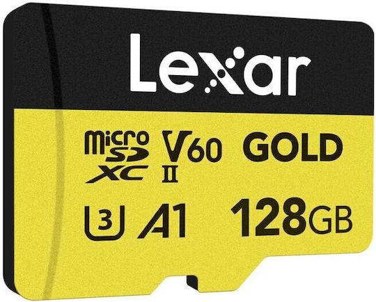 Lexar Professional microSDXC 256GB U3 V60 A1 UHS-II 180MB/s with Adapter vue 4