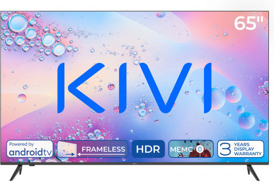 Kivi Smart Television 65" 4K UHD LED 65U760QB (2023) view 3
