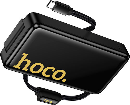 Hoco Q45 Power Bank 10000mAh with USB-A Port and USB-C Port Power Delivery / Quick Charge 3.0 Black view 4