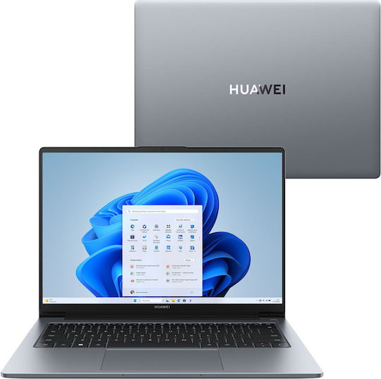 Huawei MateBook D 14 14" IPS FHD+ (i5-12450H/16GB/512GB SSD/W11 Home) (International English Keyboard) view 7