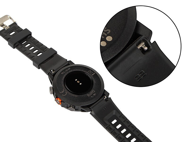 Blow X21 48mm Smartwatch with Heart Rate Monitor (Black) view 6