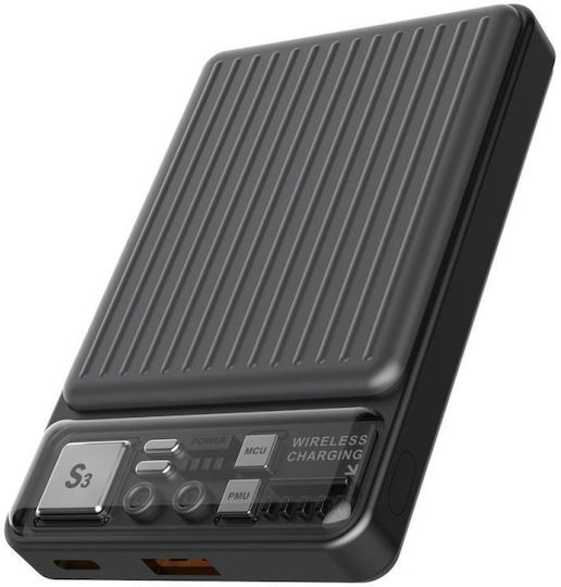 Devia Power Bank 10000mAh 22.5W with USB-A Port Power Delivery Gray