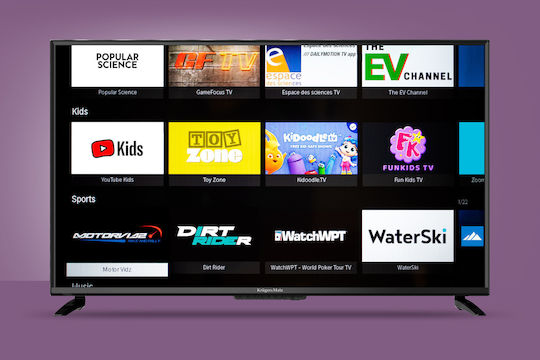 Kruger & Matz Smart Television 43" Full HD LED KM0243FHD-V (2023) view 4