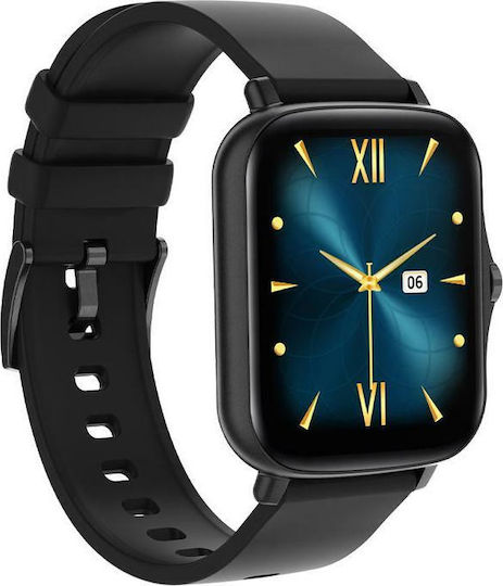 Colmi P8 Plus GT 45mm Smartwatch with Heart Rate Monitor (Black) view 3