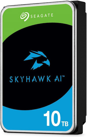 Seagate SkyHawk AI Surveillance 10TB HDD Hard Drive 3.5" SATA III 7200rpm with 256MB Cache for Recorder / NAS / Server ST10000VE001 view 5