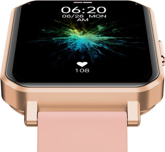 MaxCom Fit FW56 Smartwatch with Heart Rate Monitor (Carbon Pro Gold) view 4